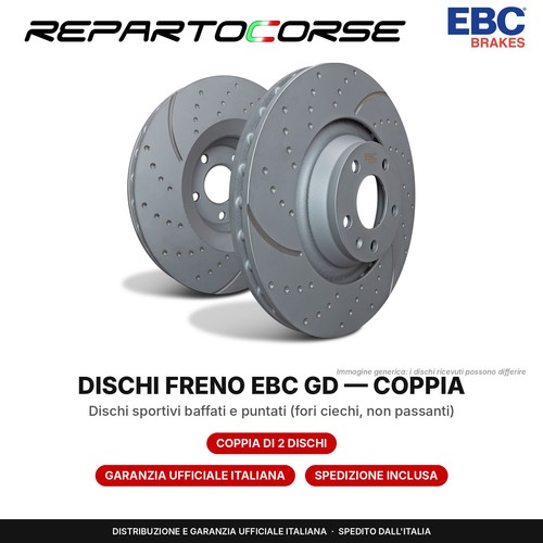 Dischi freno ebc - dischi, fiat