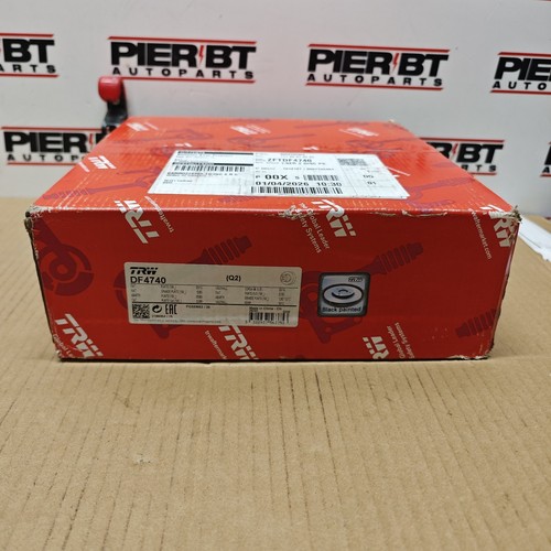 Coppia dischi trw df4740 fiat - df4740,